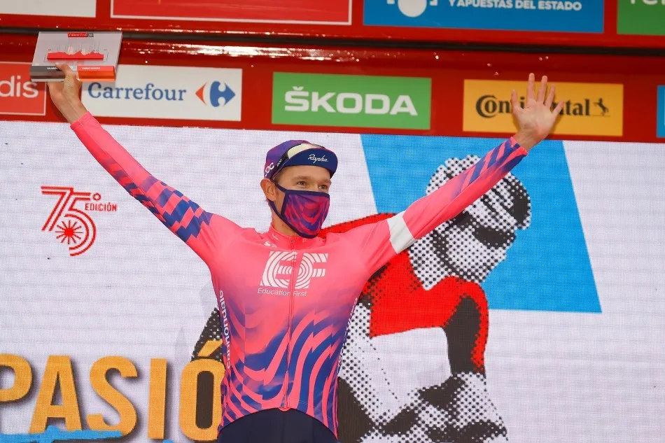 Foto 7 - El dan&eacute;s Magnus Cort Nielsen se impone al sprint en la meta de Ciudad Rodrigo  