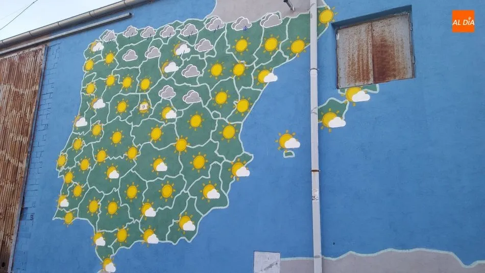 Juzbado ya tiene su mapa del tiempo