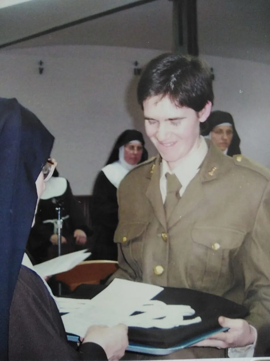 Foto 3 - Matilde de Luis, la salmantina que cambi&oacute; el ej&eacute;rcito por una vida de clausura  