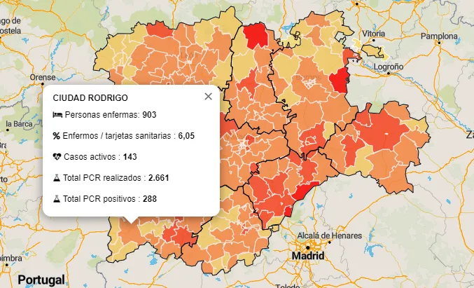 La comarca suma 13 positivos más en coronavirus y supera los 100 en la última semana  