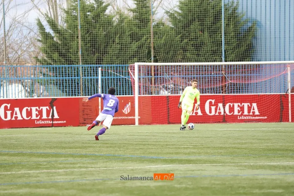 Foto 11 - Dura derrota del filial del Salamanca UDS a manos del Astorga (3-0); triunfo del Santa Marta (2-0)