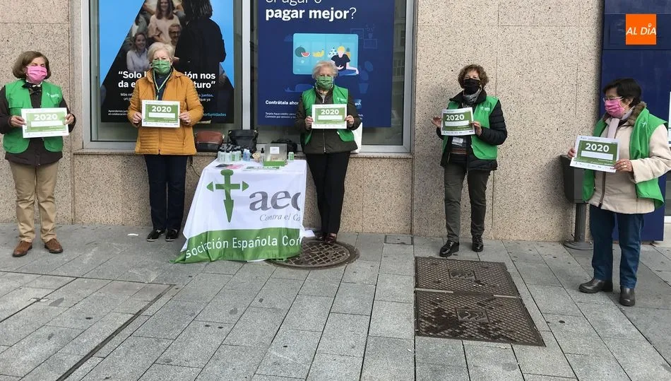 Miembros de la AECC de Béjar