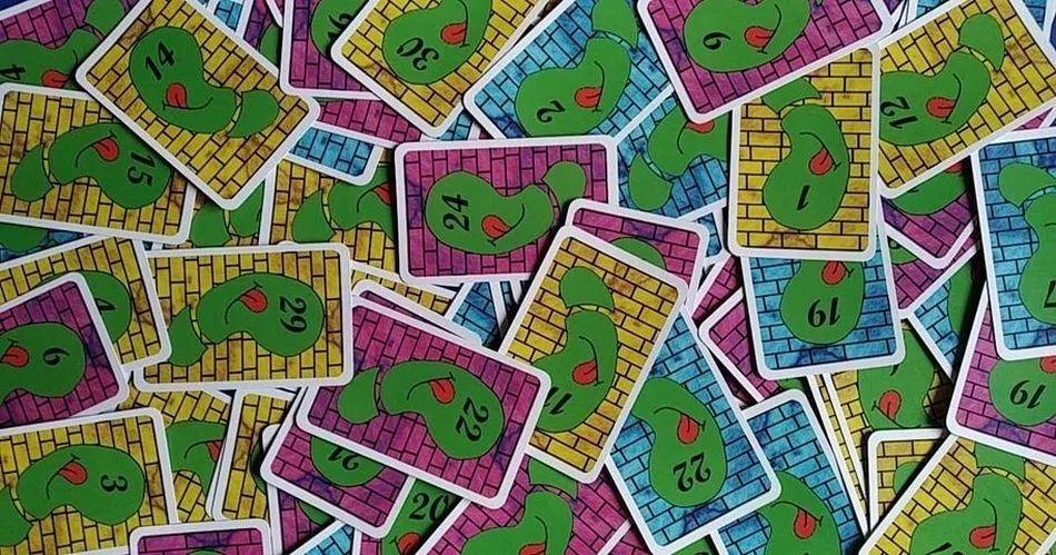 Cartas del juego de El Escondite Inglés diseñado por Alberto Caño