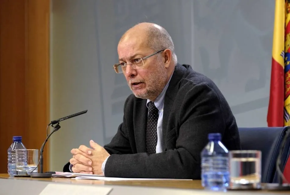 El vicepresidente de la Junta de Castilla y León, Francisco Igea