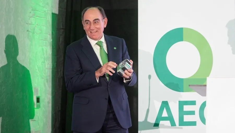Ignacio Galán, Presidente de Iberdrola, en la entrega del Premio al Liderazgo Directivo
