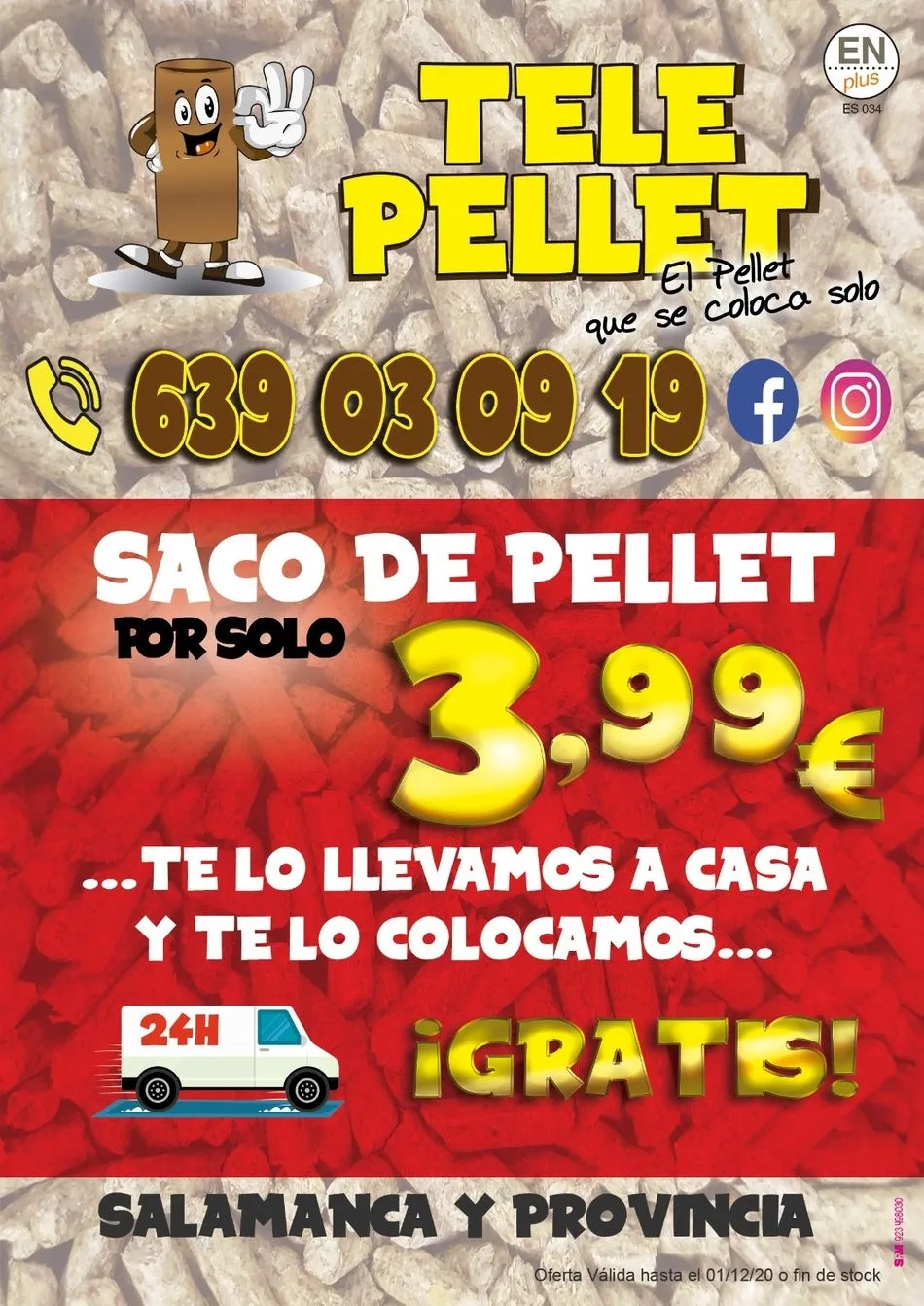 Foto 3 - Telepellet, el mejor pellet en peque&ntilde;as y grandes cantidades a domicilio  