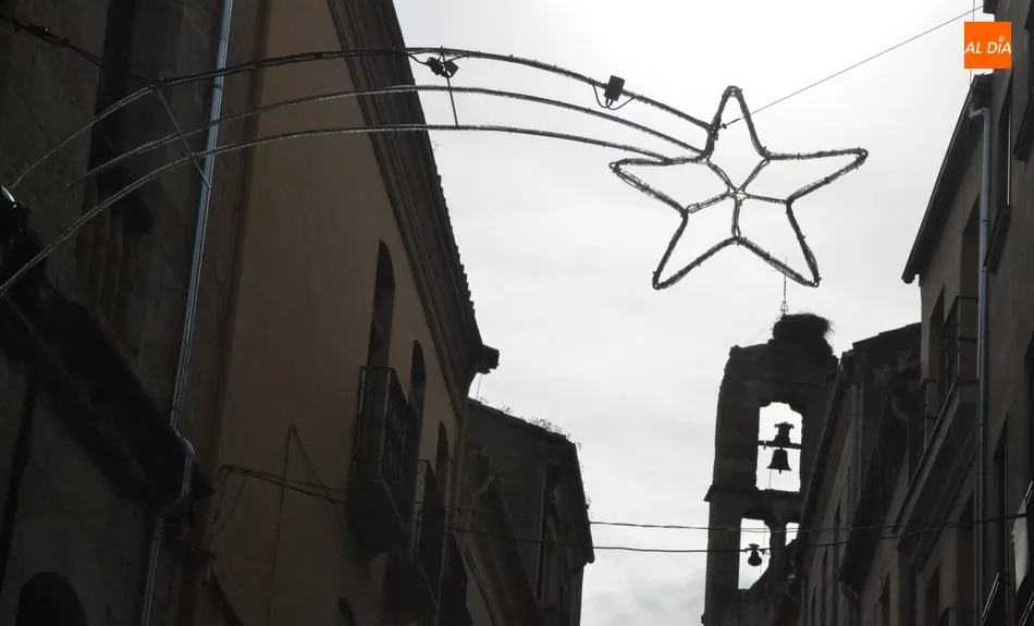 Ciudad Rodrigo comienza a vestirse de Navidad  