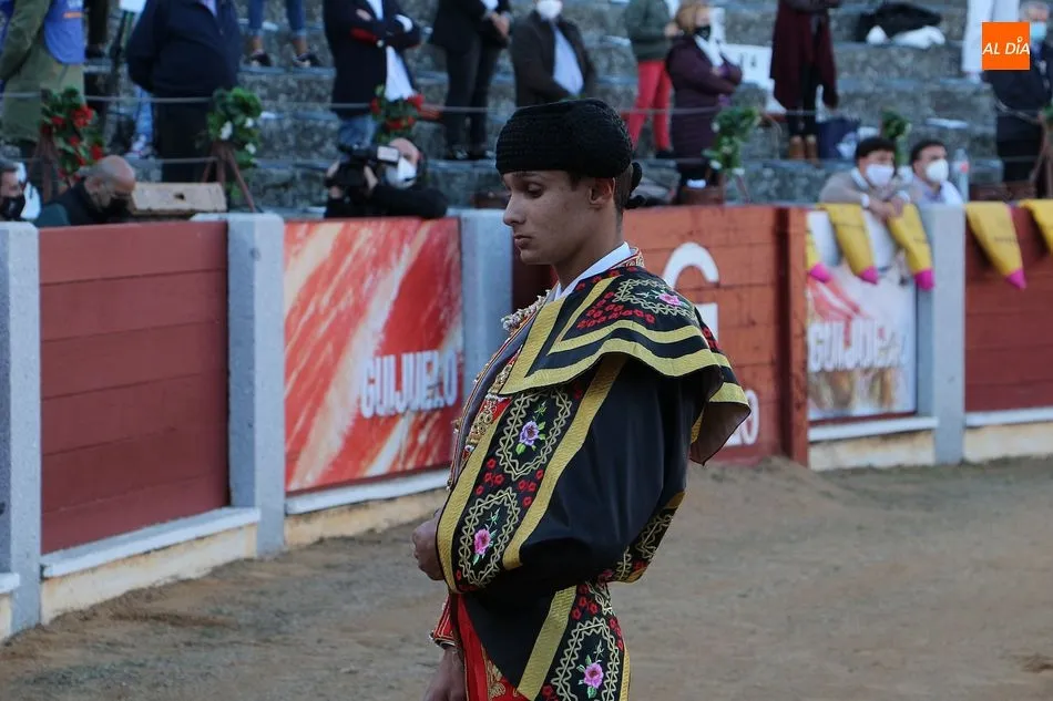 Manuel Diosleguarde en su actuación de Guijuelo | Foto: Kiko Robles