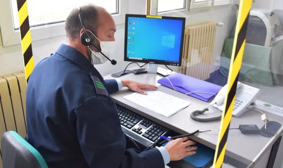 Rastreador en la base aérea salmantina de Matacán. Foto BASE AÉREA DE MATACÁN - Archivo
