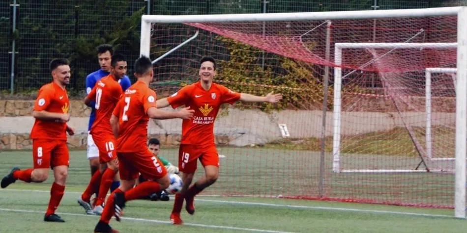 La UD Santa durante un partido esta temporada. Foto: @UDSantaMarta