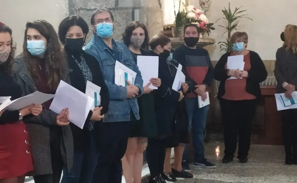 Parte de los catequistas de San Andrés