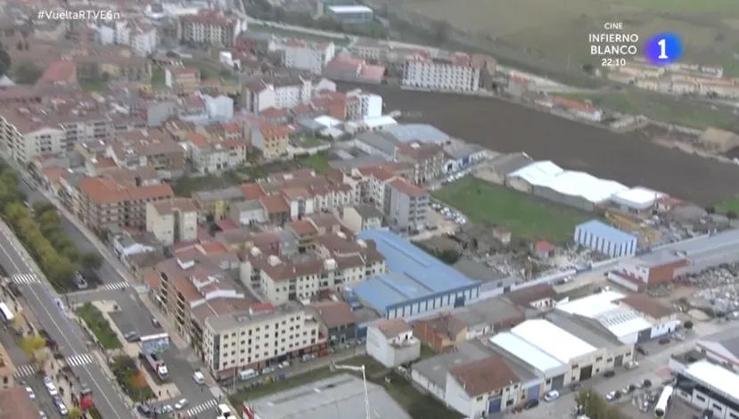Foto 7 - As&iacute; se vio por TV la primera llegada de La Vuelta a Ciudad Rodrigo en 16:9 y HD  