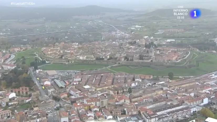 Foto 5 - As&iacute; se vio por TV la primera llegada de La Vuelta a Ciudad Rodrigo en 16:9 y HD  