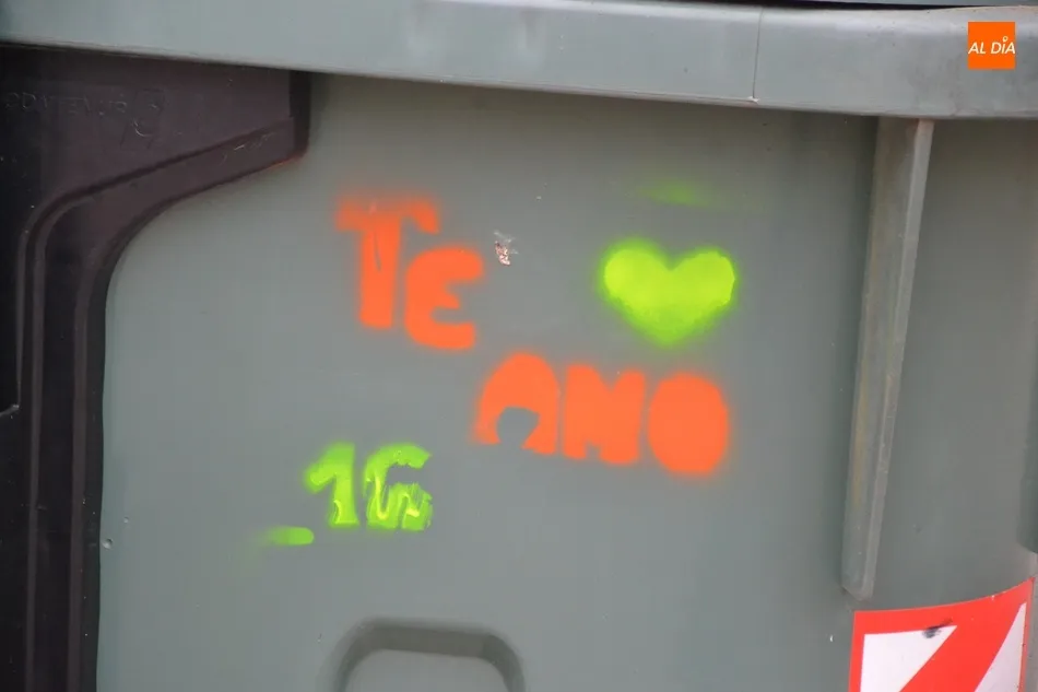 1Foto: Una declaración callejera de amor  