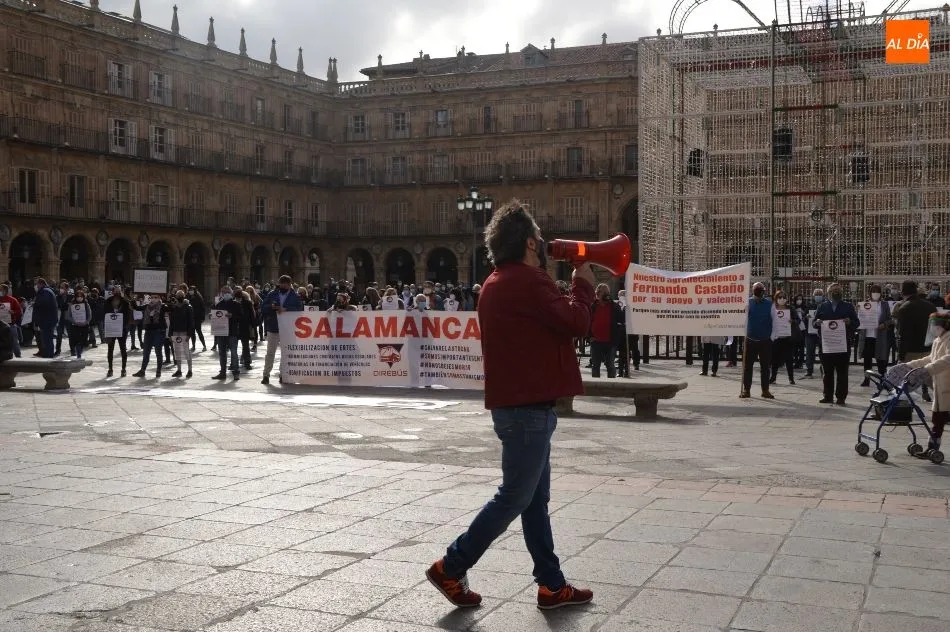 Foto 6 - &lsquo;Necesitamos trabajar&rsquo;, el clamor de aut&oacute;nomos salmantinos que reivindican ayudas a los...