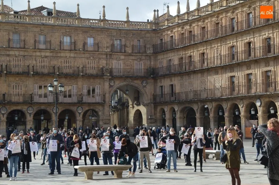 Foto 5 - &lsquo;Necesitamos trabajar&rsquo;, el clamor de aut&oacute;nomos salmantinos que reivindican ayudas a los...