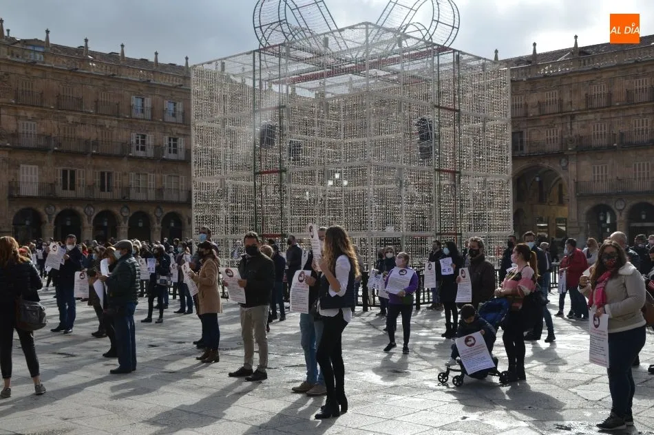 Foto 2 - &lsquo;Necesitamos trabajar&rsquo;, el clamor de aut&oacute;nomos salmantinos que reivindican ayudas a los...