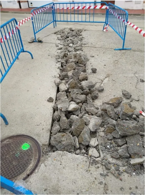 Foto 3 - Trabajos de desbroce, pintado y mantenimiento en varios puntos de Alba de Tormes y de sus pedan&iacute;as ...