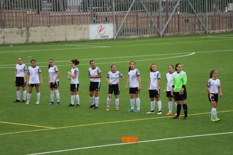 Un once inicial del Salamanca UDS Femenino