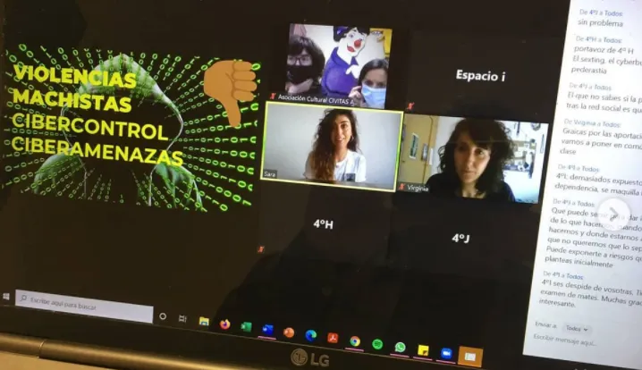Almas Meraki trata con los alumnos de 4º de la ESO las ‘Sexualidades 5G’  