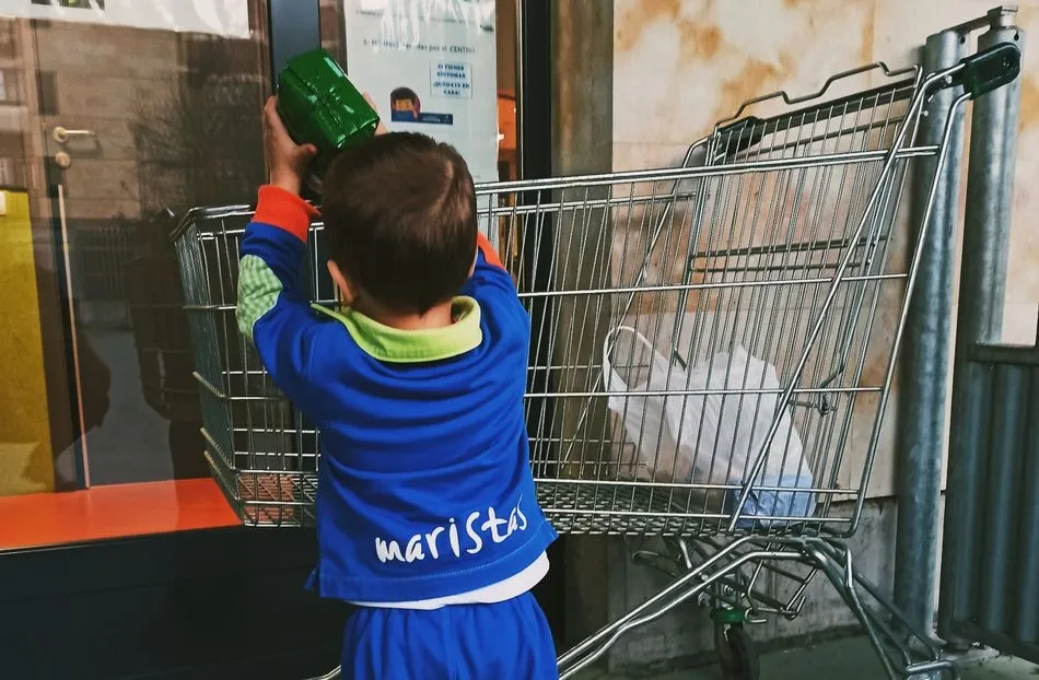 Recogida solidaria para el Banco de Alimentos en el Colegio Marista