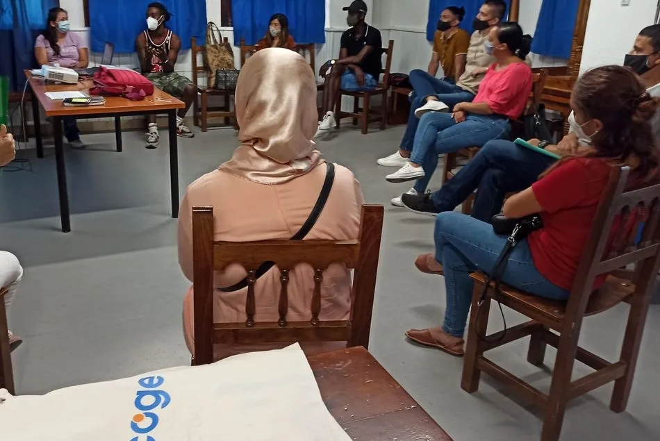 Usuarios de Salamanca Acoge en una de las actividades del Programa Abriendo Fronteras. Foto: Salamanca Acoge