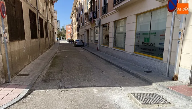 La calle El Payo es una de las que se mantendrán cerradas al estacionamiento desde este jueves