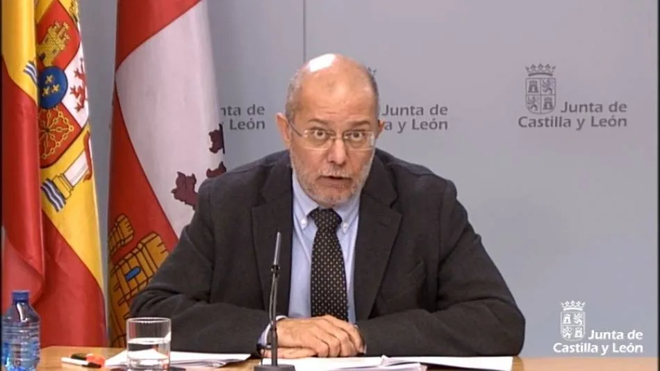 El vicepresidente y portavoz de la Junta de Castilla y León, Francisco Igea