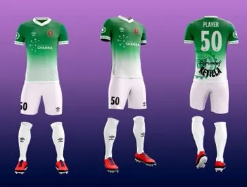 Foto 3 - El B&eacute;jar presenta sus tres equipaciones para la 2020/2021
