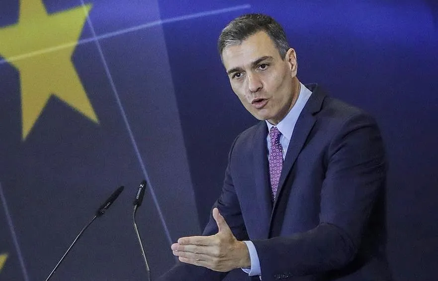 El presidente del Gobierno, Pedro Sánchez, en un acto anterior. Foto de Rober Solsona - EP