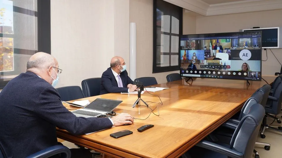 Un momento de la Conferencia Sectorial de Reto Demográfico que ha tenido lugar este viernes