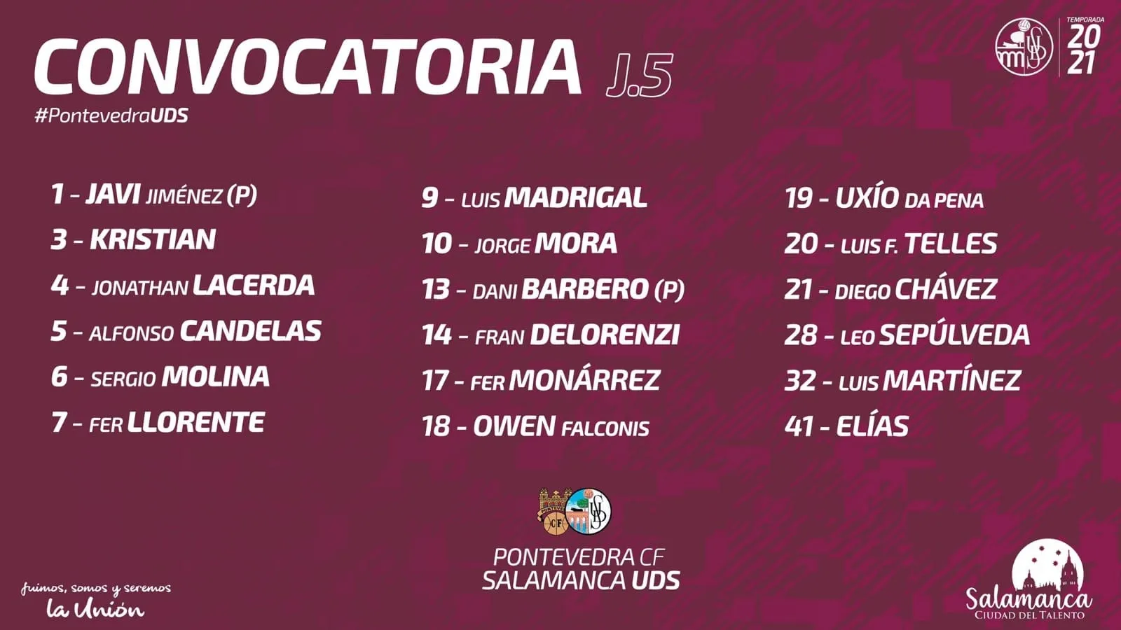 Foto 2 - El charro El&iacute;as, convocado por primera vez con el Salamanca UDS