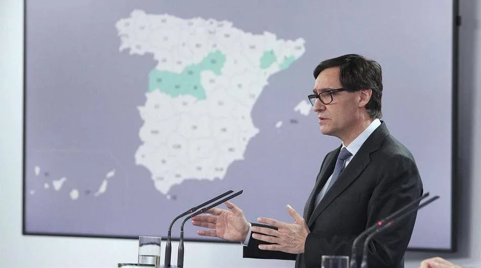 El ministro de Sanidad, Salvador Illa - EUROPA PRESS