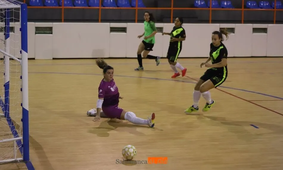 Una acción del partido del Intersala / Lydia González