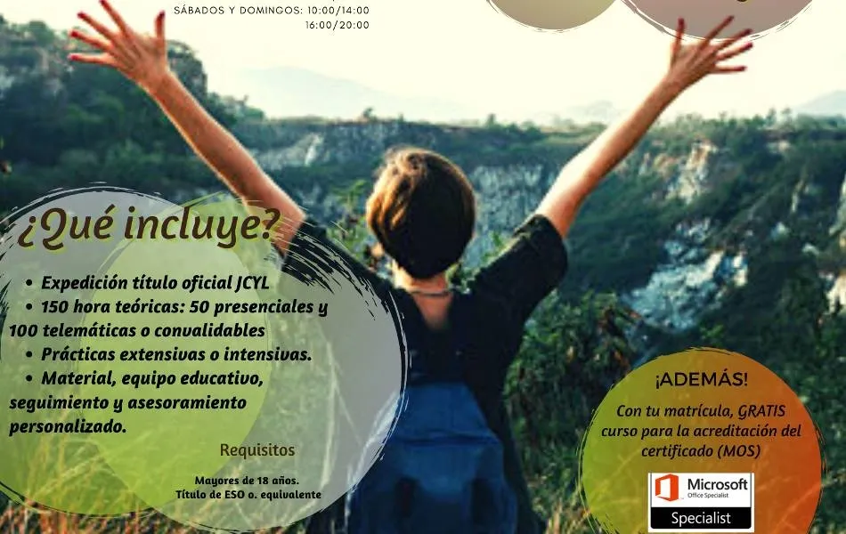 Últimos días de plazo para apuntarse al curso de monitor de ocio y tiempo libre  