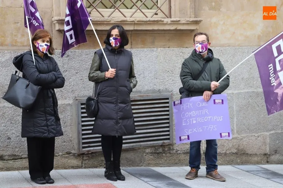 Foto 6 - CCOO y UGT&nbsp;alertan por la gravedad de la violencia de g&eacute;nero incrementada con la pandemia