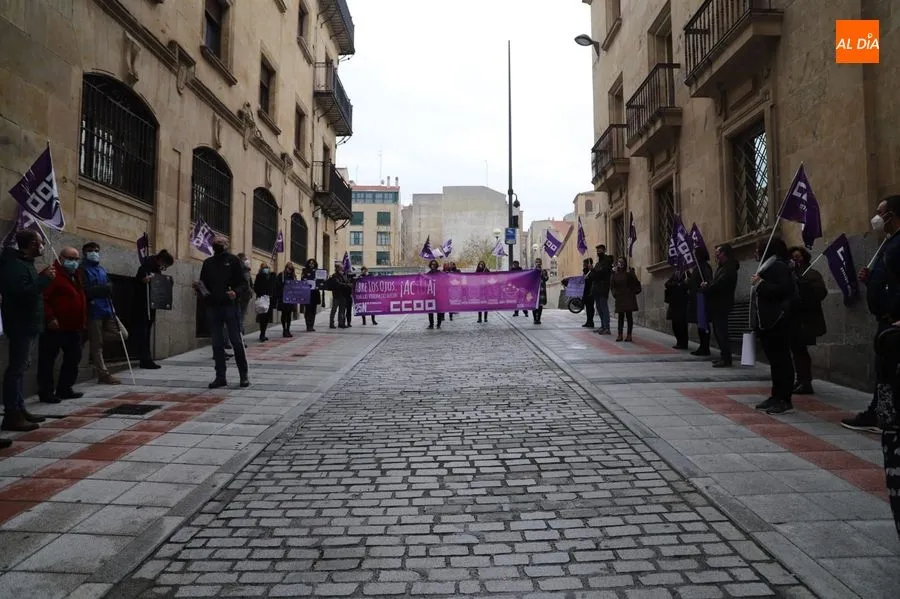 Foto 4 - CCOO y UGT&nbsp;alertan por la gravedad de la violencia de g&eacute;nero incrementada con la pandemia