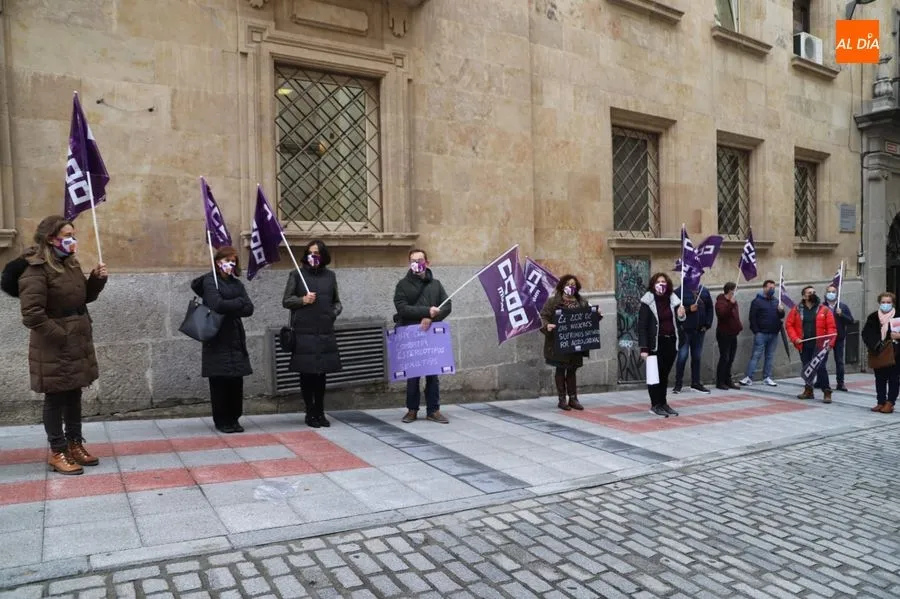 Foto 2 - CCOO y UGT&nbsp;alertan por la gravedad de la violencia de g&eacute;nero incrementada con la pandemia