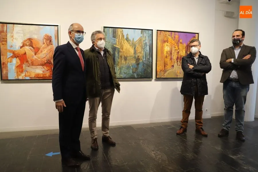 Inauguración de la muestra de Alfonso Cuñado en La Salina. Foto de Lydia González