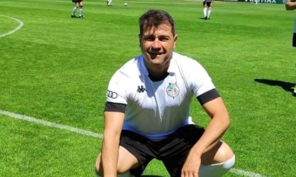 Tabu, en un partido de veteranos de la UDS