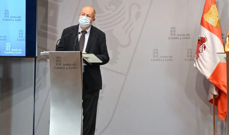 El vicepresidente y portavoz de la Junta, Francisco Igea