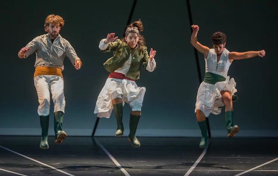 Momento del espectáculo Yolo - Compañía Lucas Escobedo