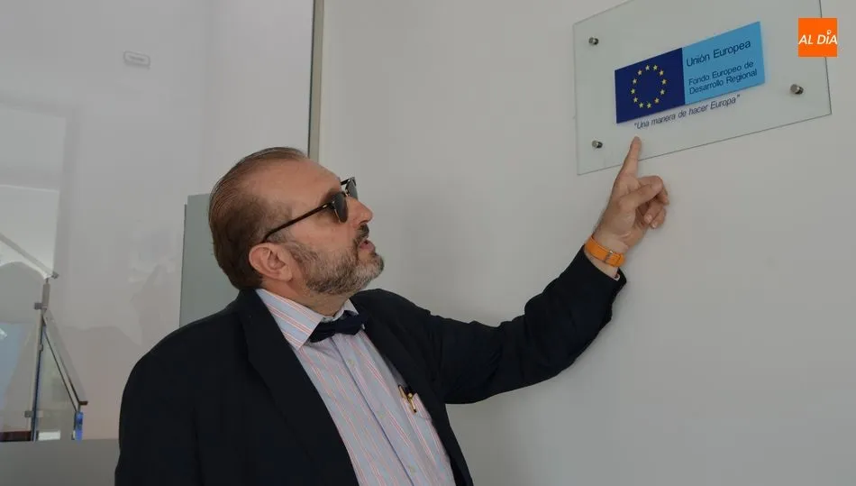 Buenaventura Velasco, presidente de la Cámara de Comercio de Béjar