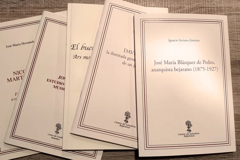 Foto 2 - El CEB edita nuevo libro sobre el anarquista bejarano Bl&aacute;zquez de Pedro