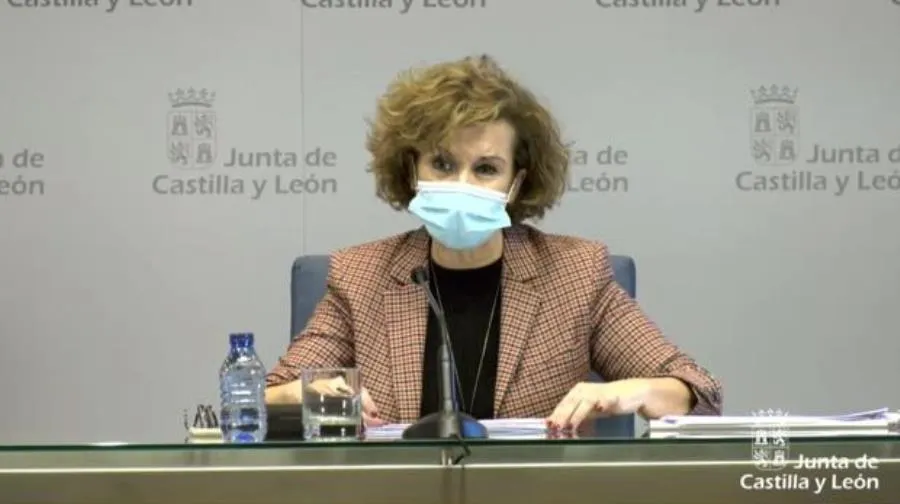 La directora general de Salud Pública de la Junta de Castilla y León, Camen Pacheco