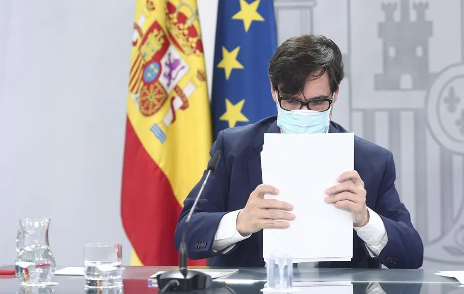 El ministro de Sanidad, Salvador Illa. Foto: EP