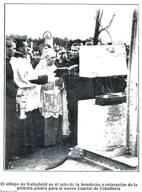 Foto 3 - La visita de Alfonso XIII y la primera piedra del nuevo Cuartel de Caballer&iacute;a Juli&aacute;n S&aacute;nchez...