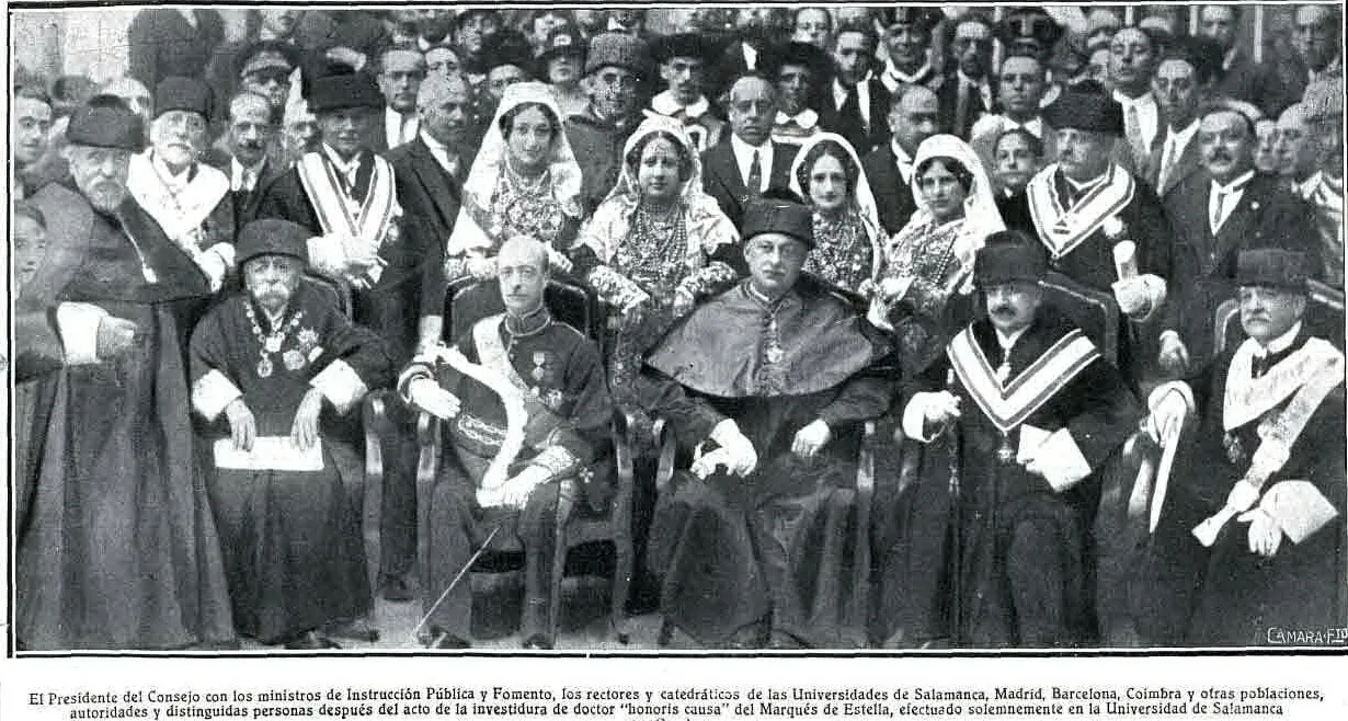 Foto 2 - Investidura de Doctor &lsquo;Honoris Causa&rsquo; al Marqu&eacute;s de Estella en la Universidad