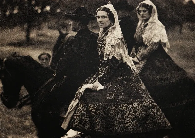 Foto 2 - Siluetas charras del llano en los 60