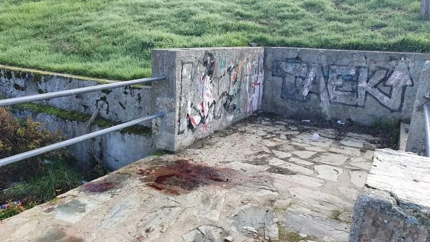 Rastro de sangre en la fuente del Cornezuelo